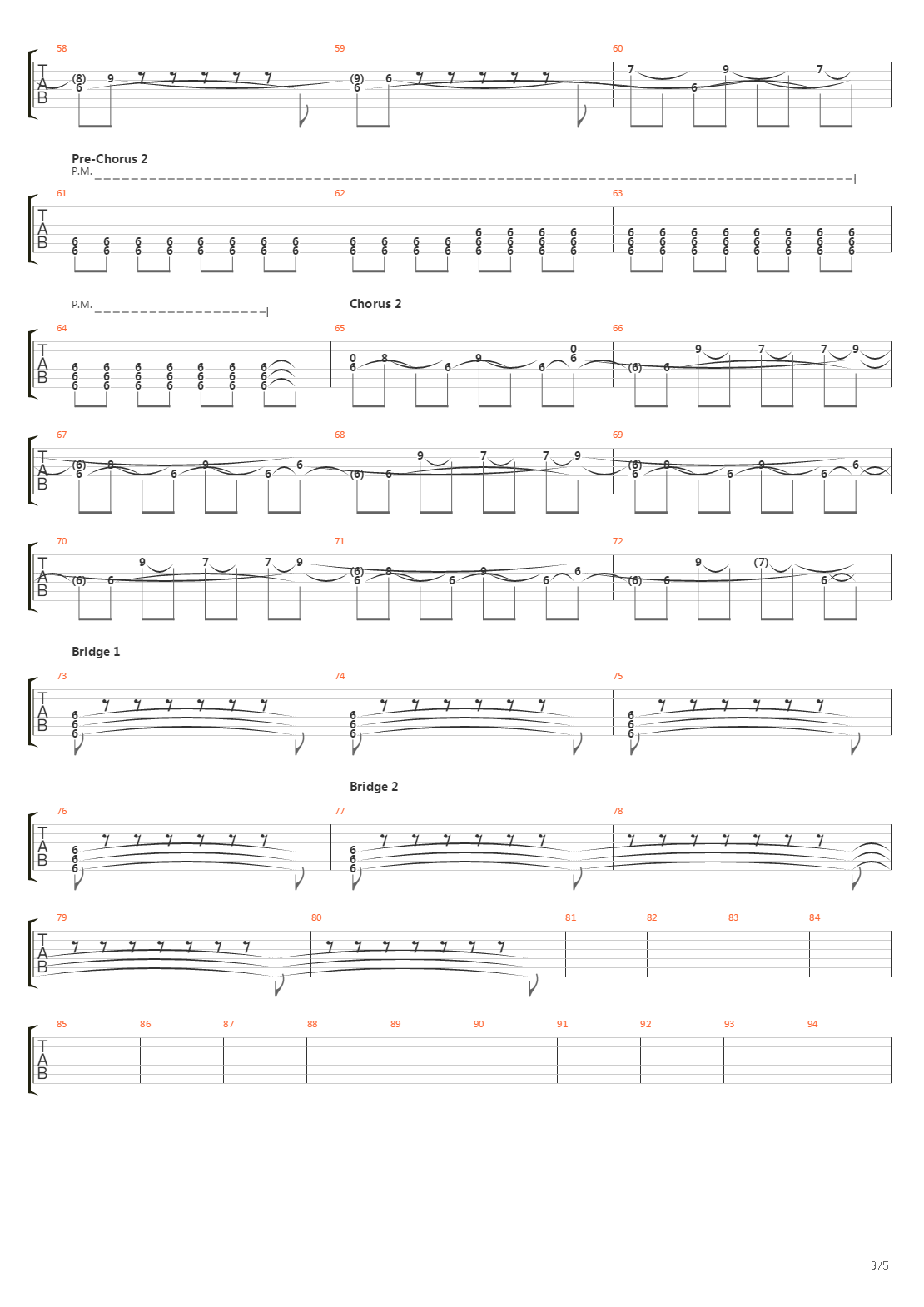 Solace吉他谱