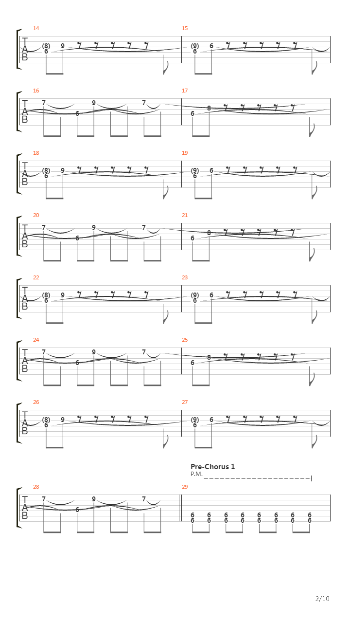 Solace吉他谱
