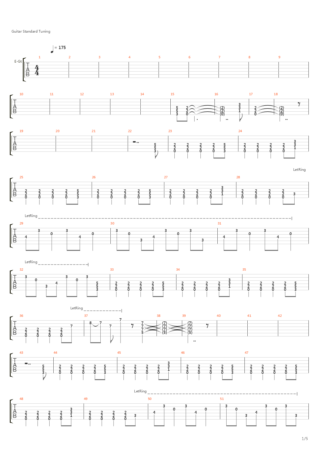 A Speculative Fication吉他谱