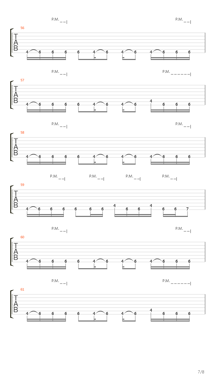 Dancing In The Ashes吉他谱