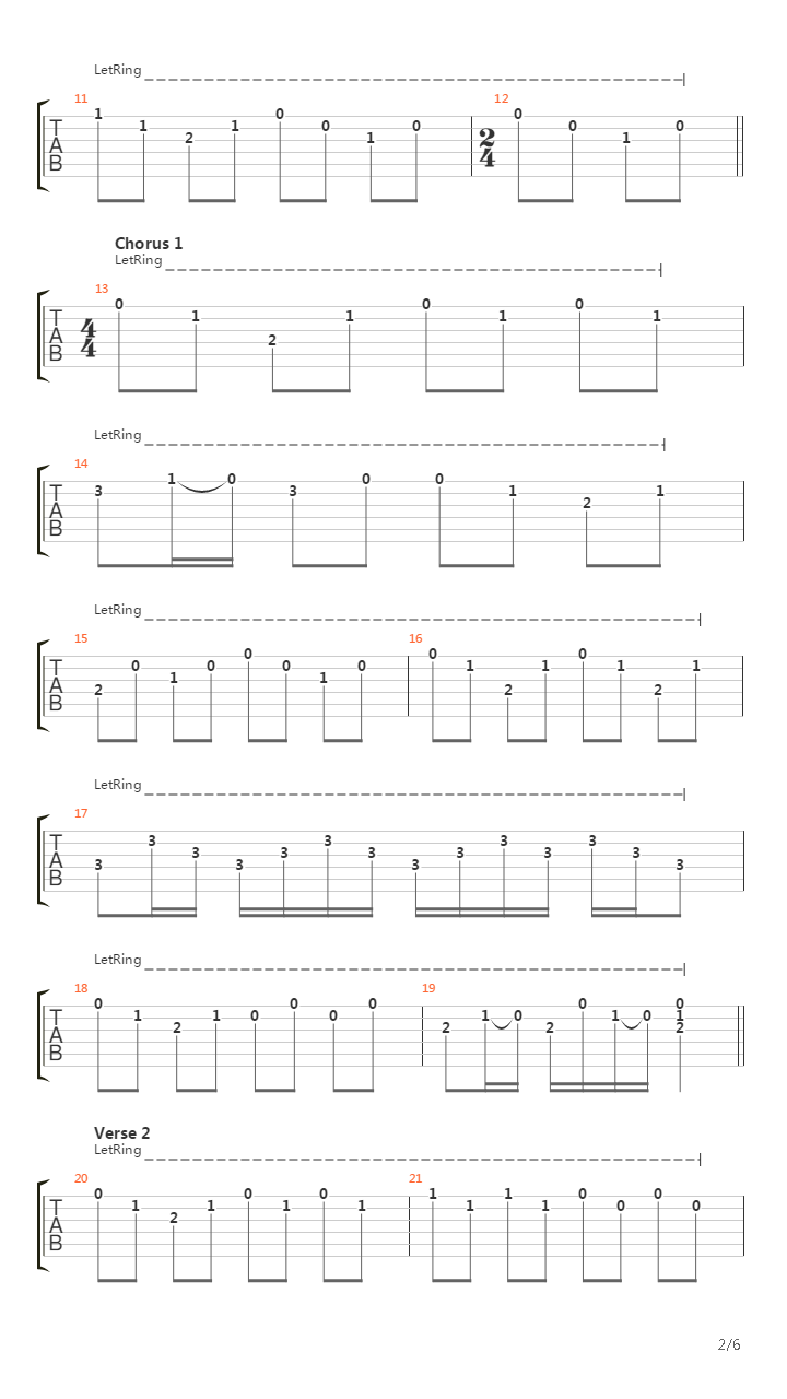 Hanging On A String吉他谱