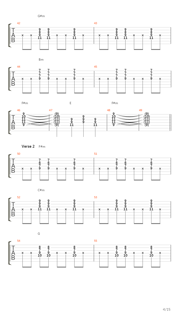 Mindsong吉他谱