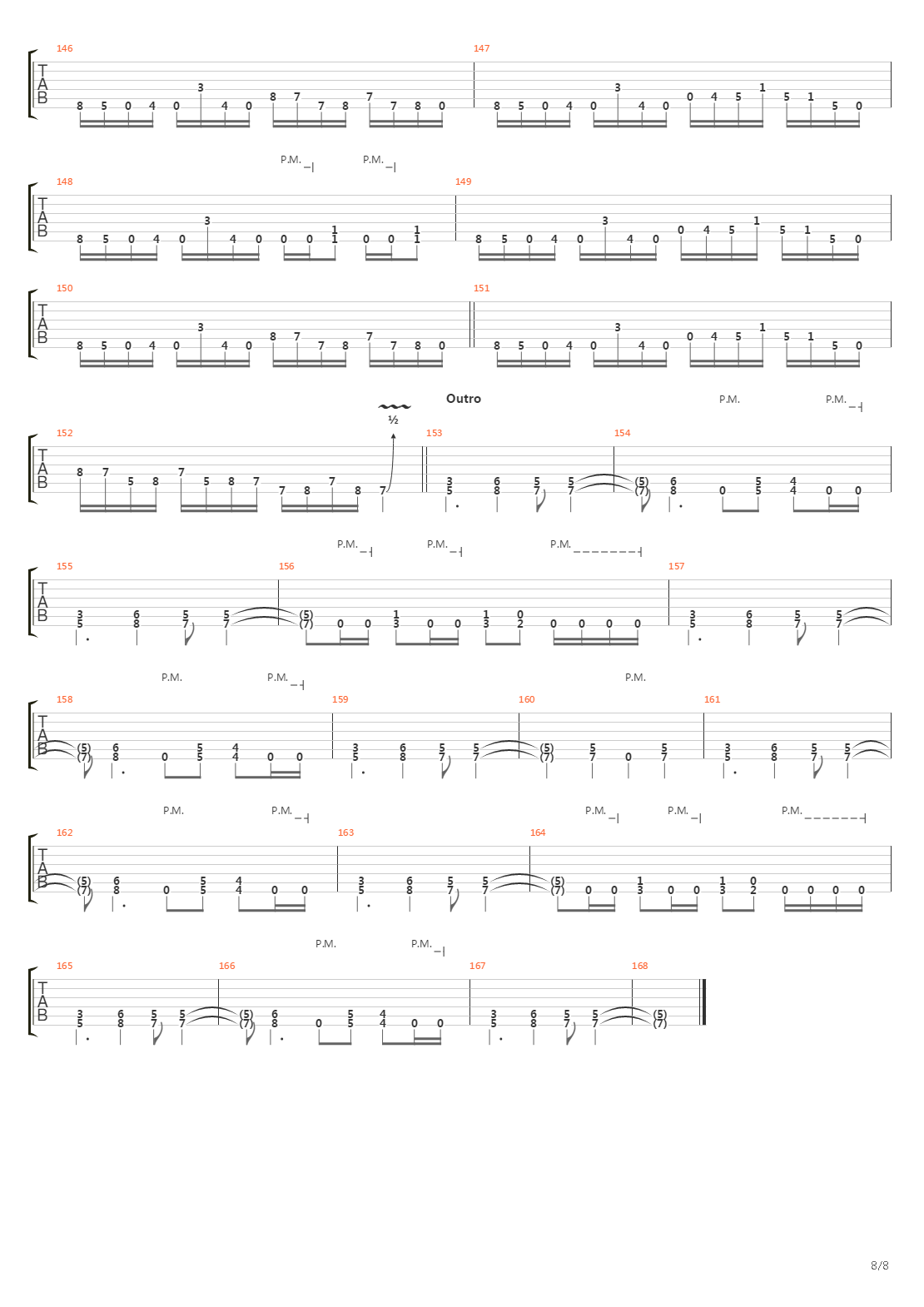 A Calculated Effort吉他谱