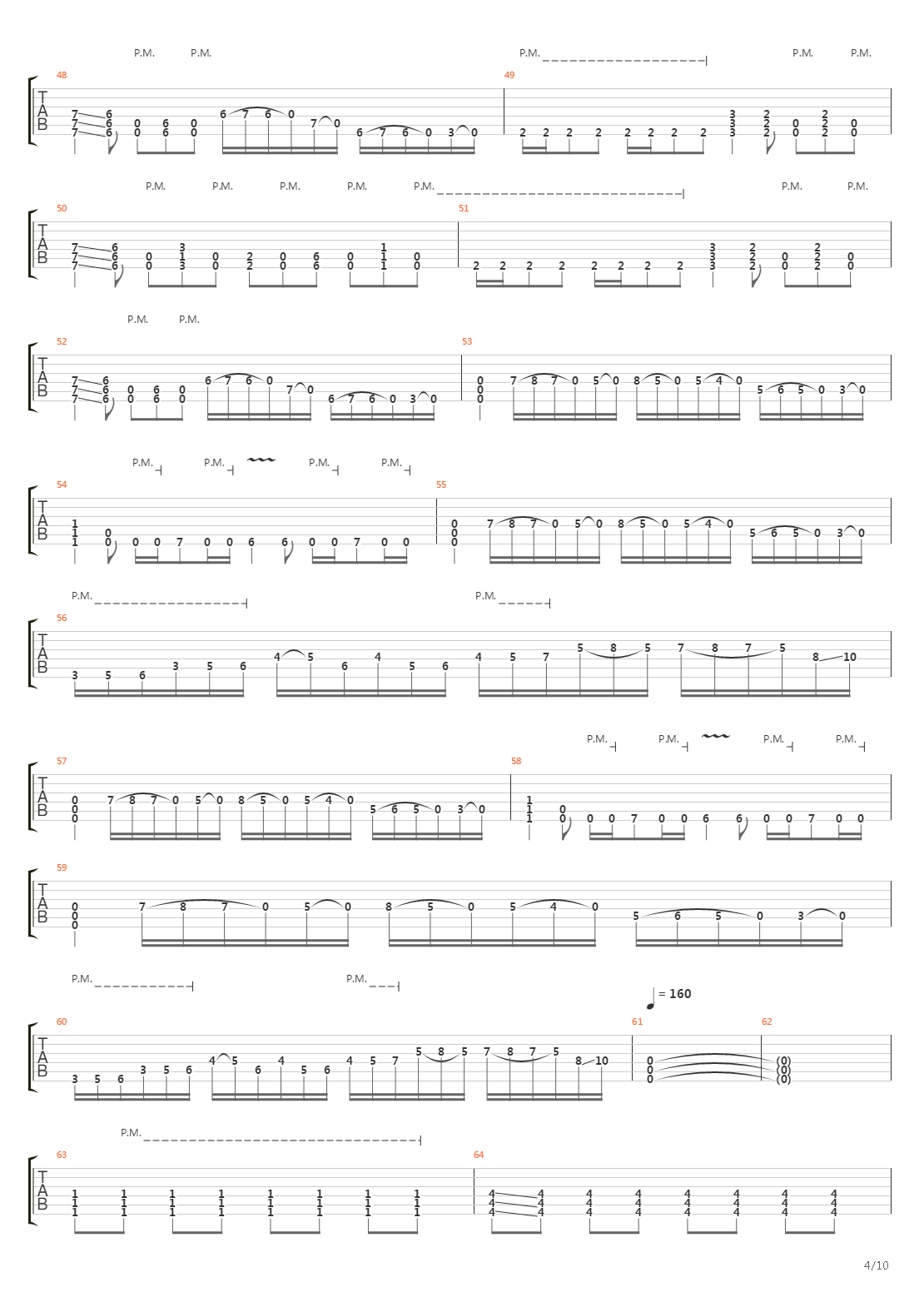 Carriers Of The Plague吉他谱