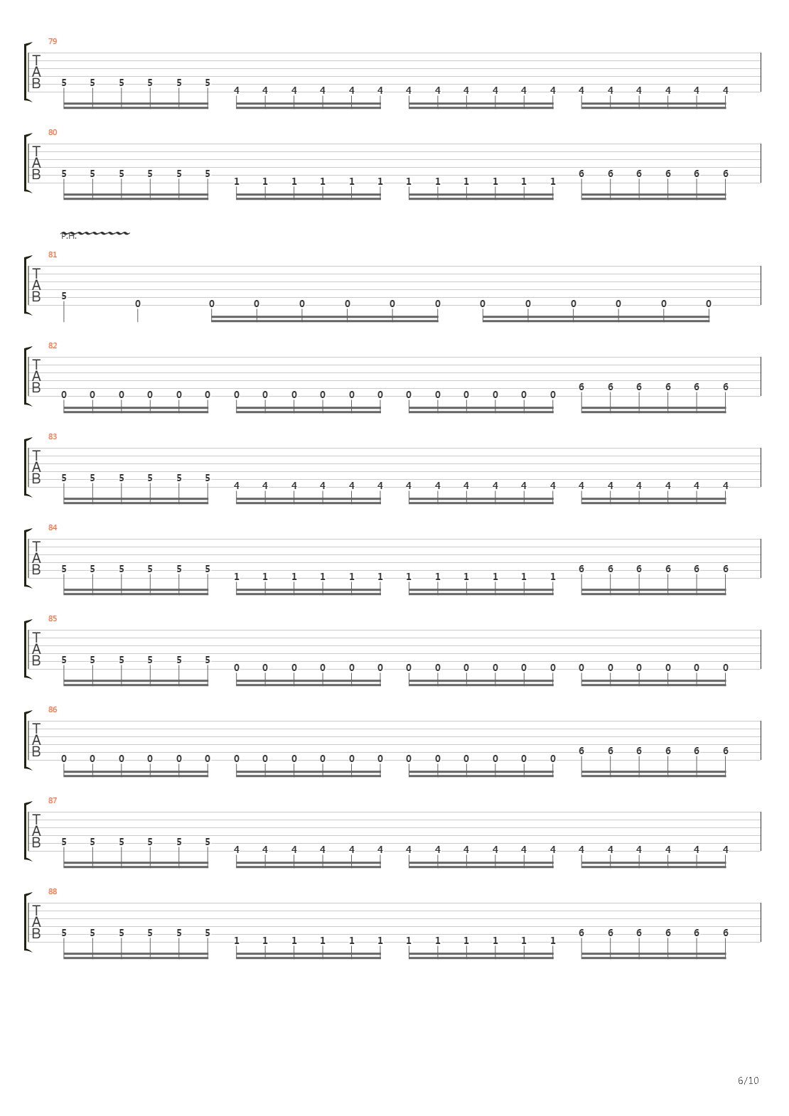 Carriers Of The Plague吉他谱