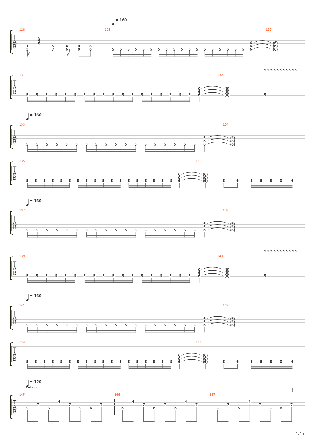 Carriers Of The Plague吉他谱
