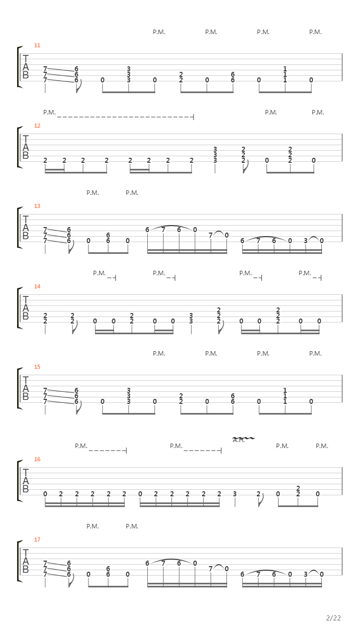 Carriers Of The Plague吉他谱