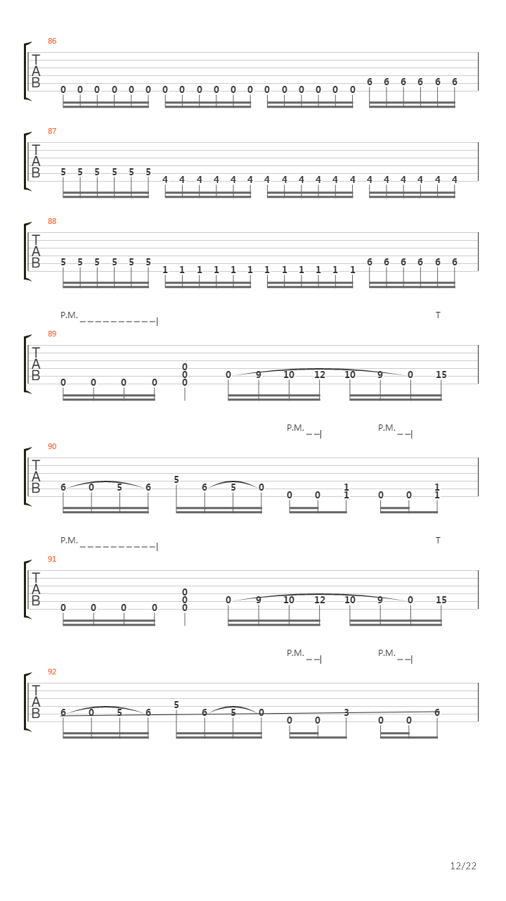 Carriers Of The Plague吉他谱