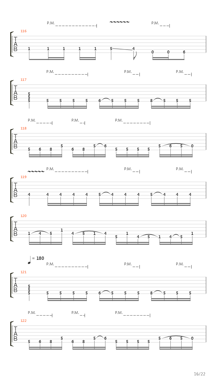 Carriers Of The Plague吉他谱