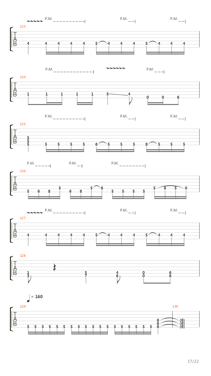 Carriers Of The Plague吉他谱