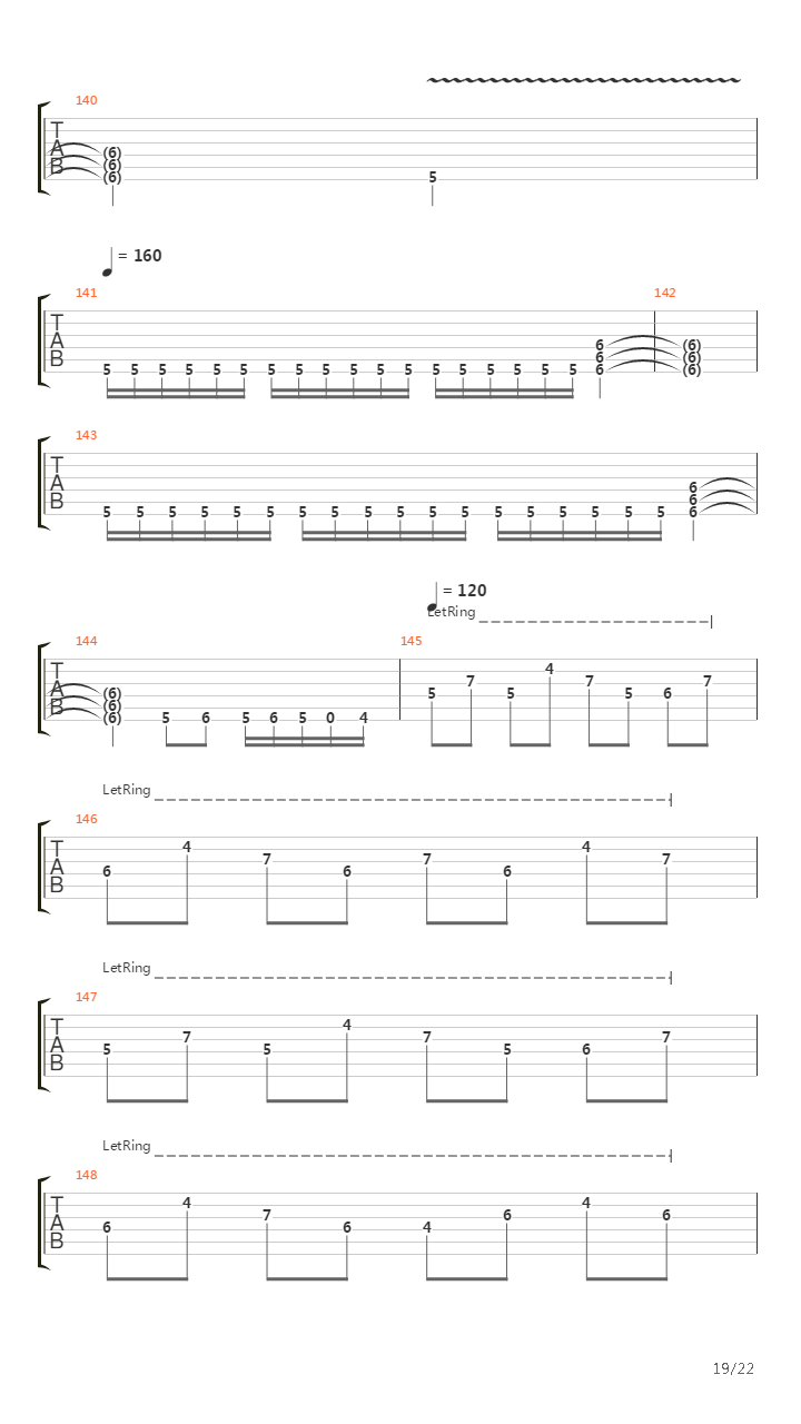 Carriers Of The Plague吉他谱