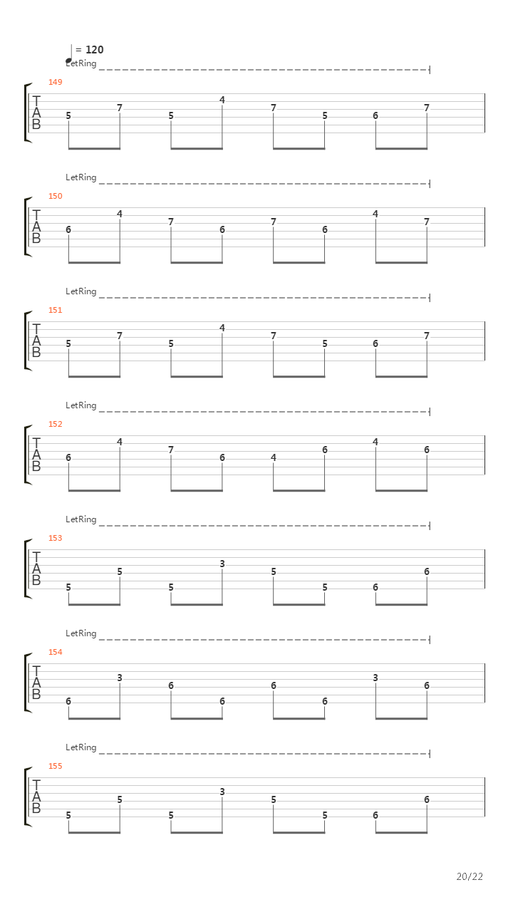 Carriers Of The Plague吉他谱