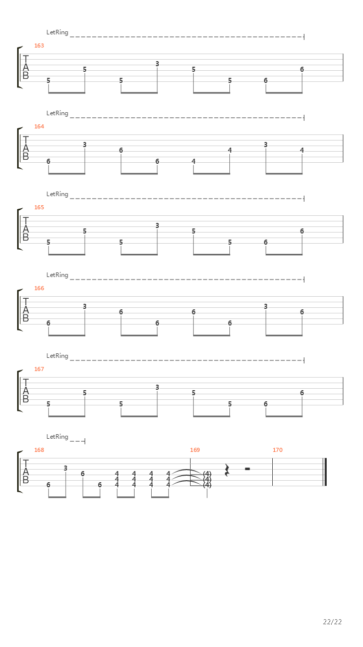 Carriers Of The Plague吉他谱