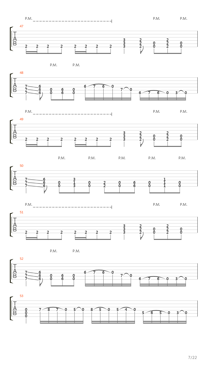 Carriers Of The Plague吉他谱