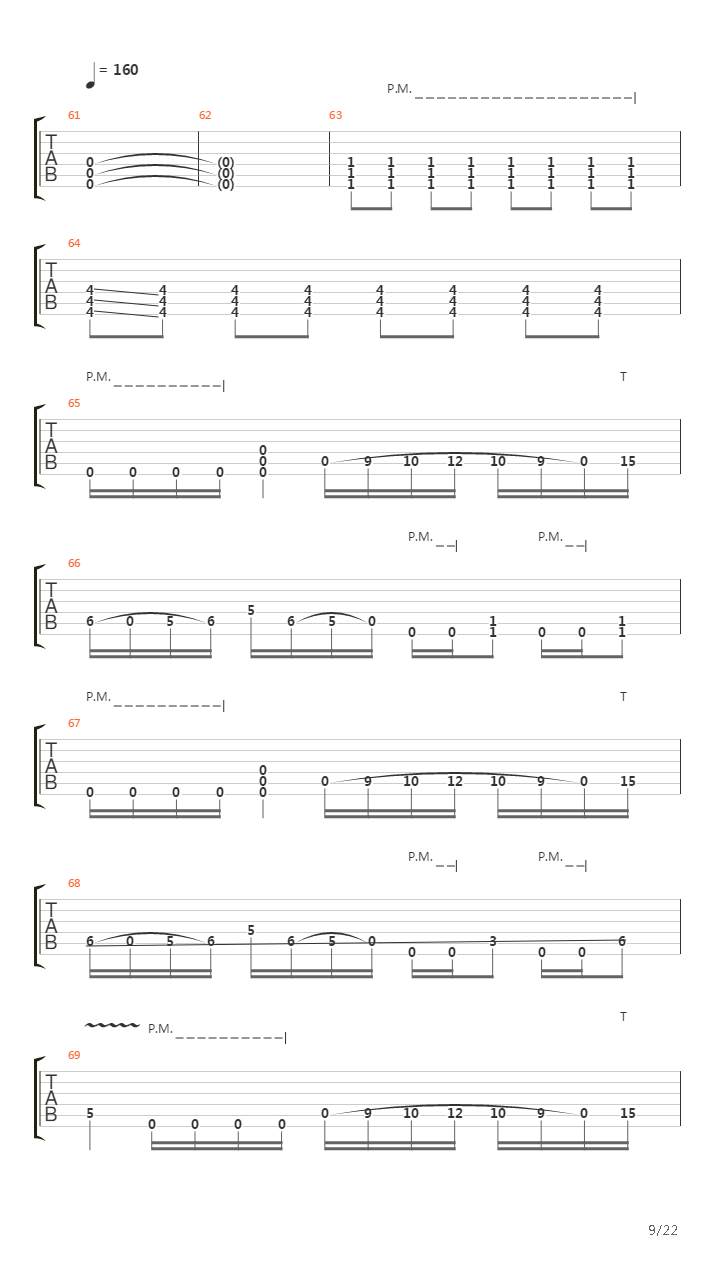 Carriers Of The Plague吉他谱