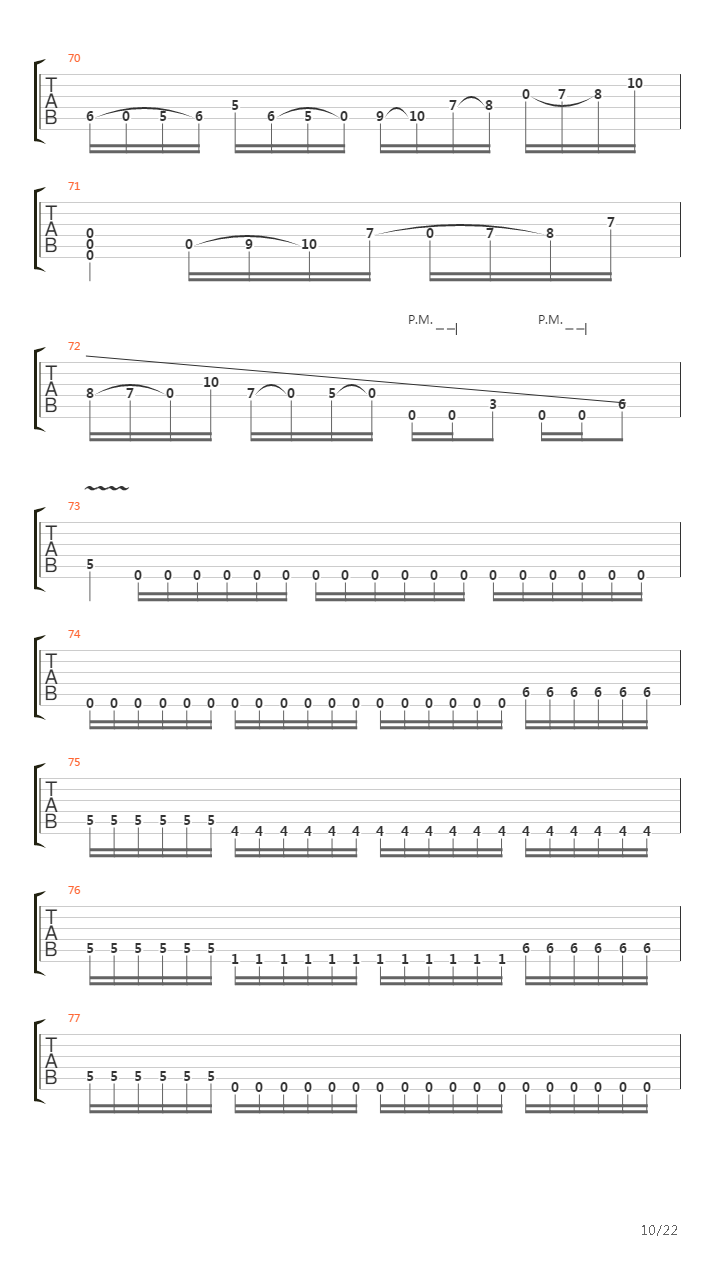 Carriers Of The Plague吉他谱
