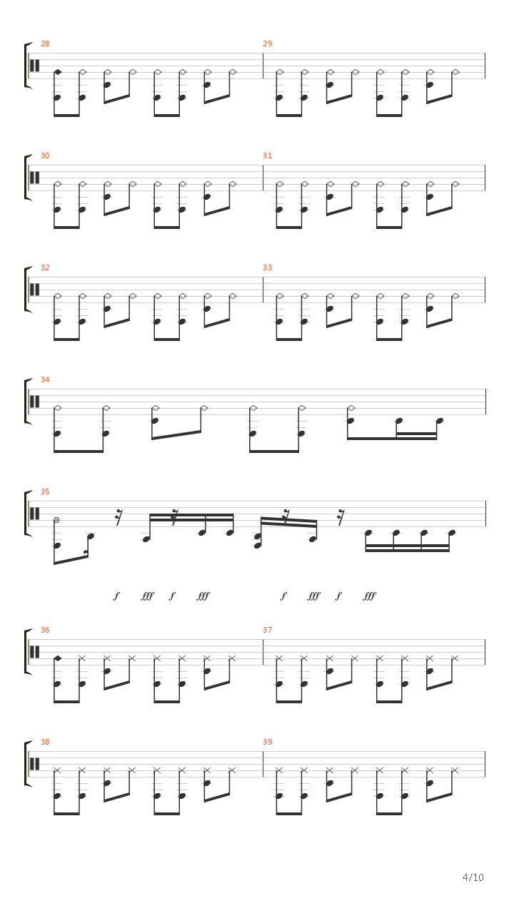 Second吉他谱