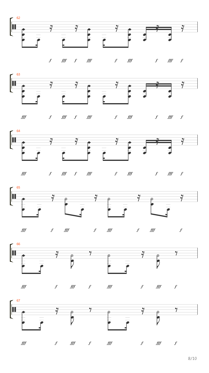 Second吉他谱
