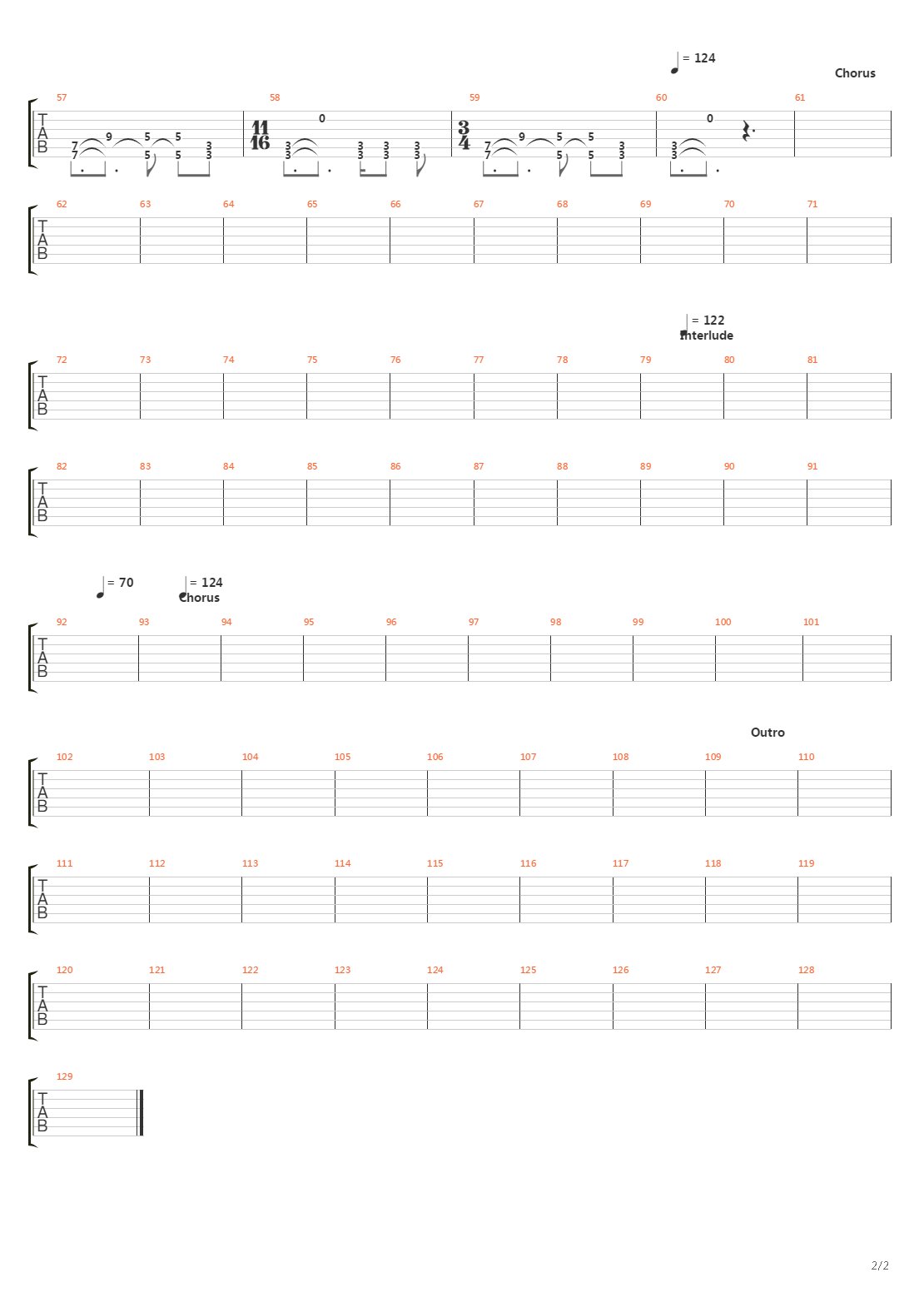 Build Your Cages吉他谱