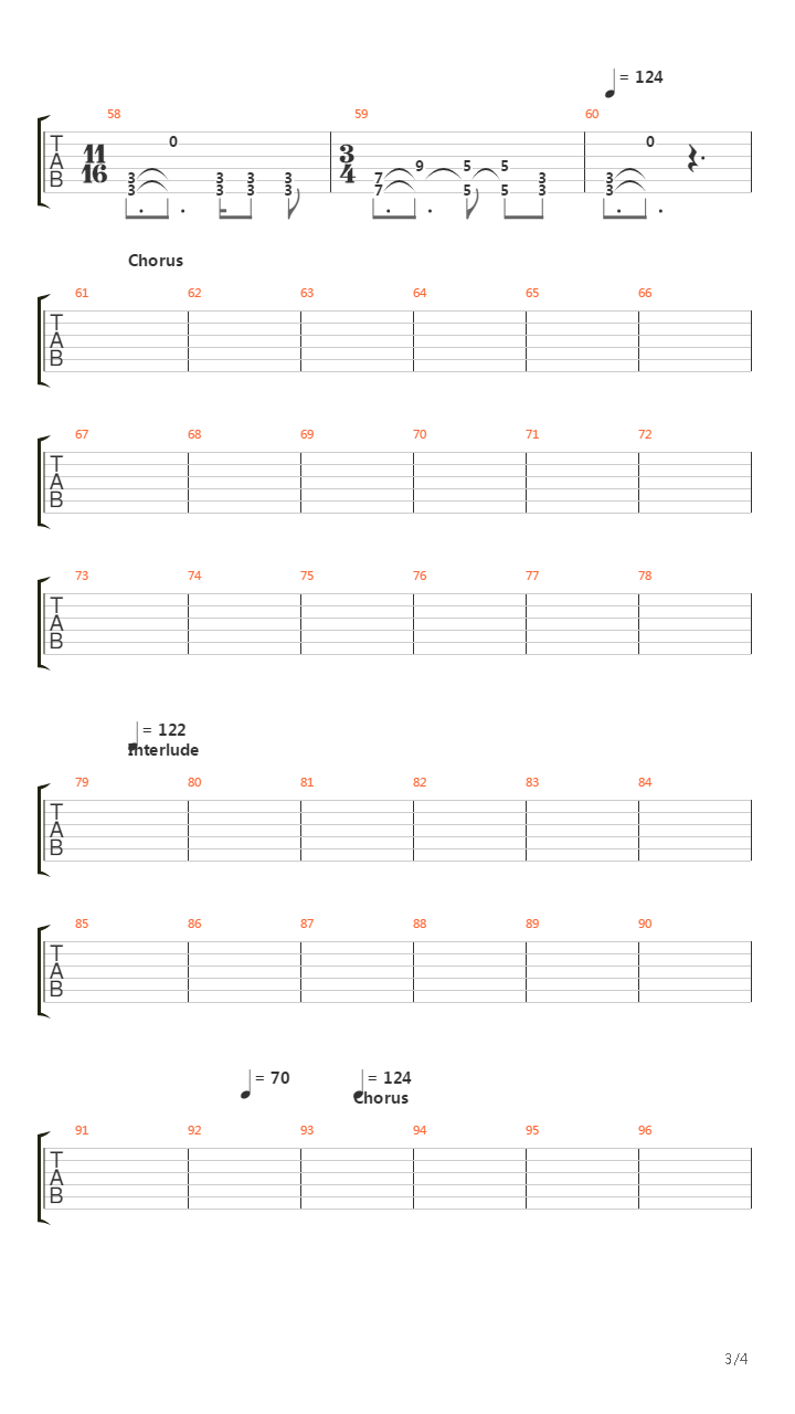Build Your Cages吉他谱