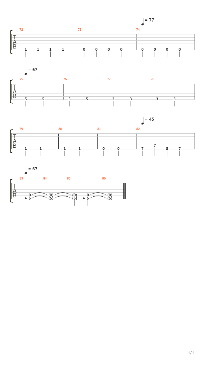 Polku吉他谱