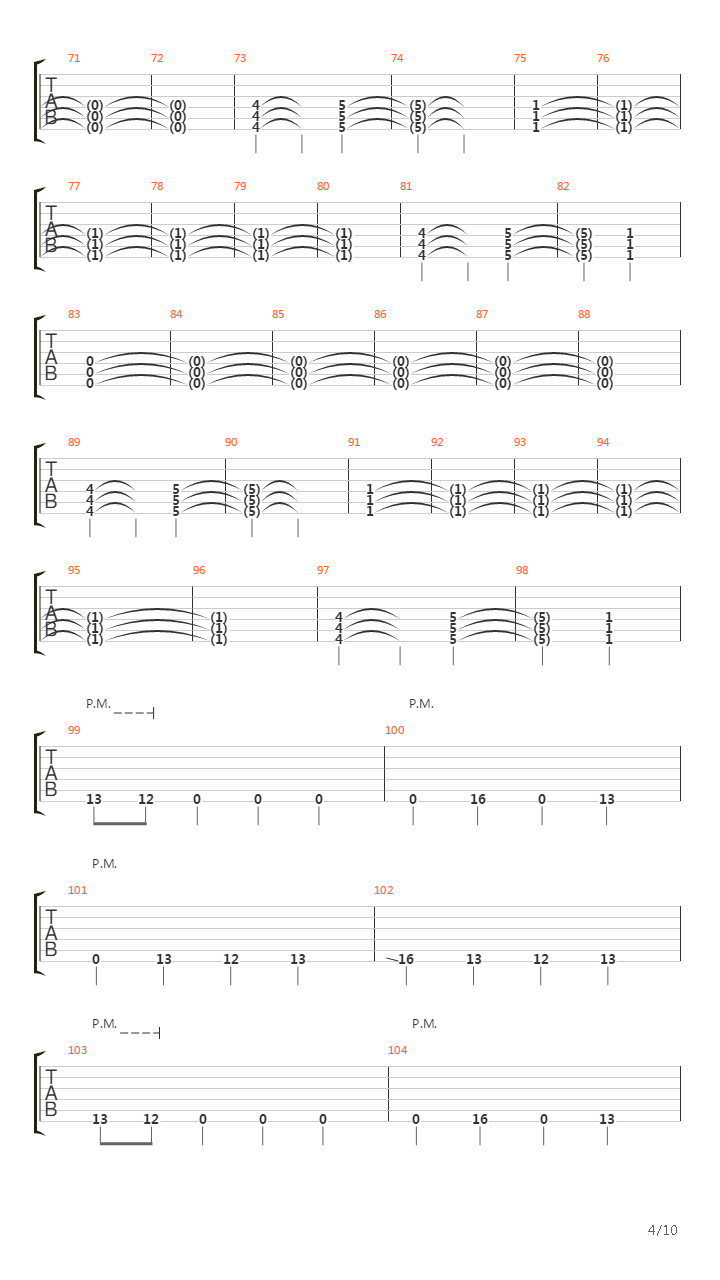 Dominion吉他谱