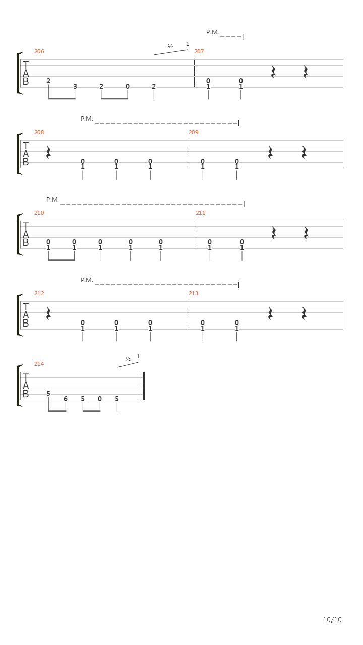 Dominion吉他谱