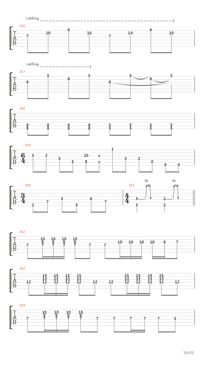 Void Of Course吉他谱