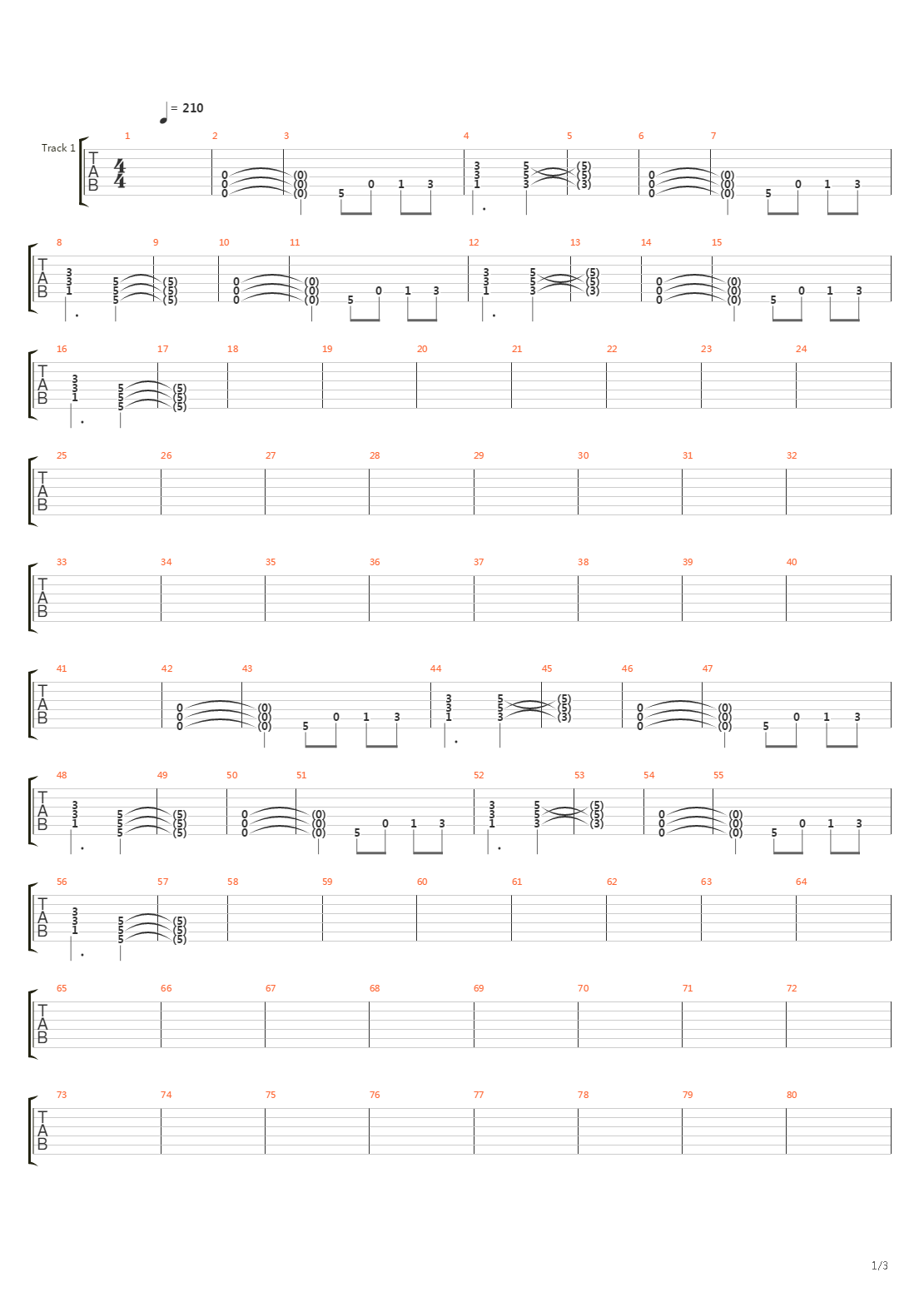 sans memoria吉他谱