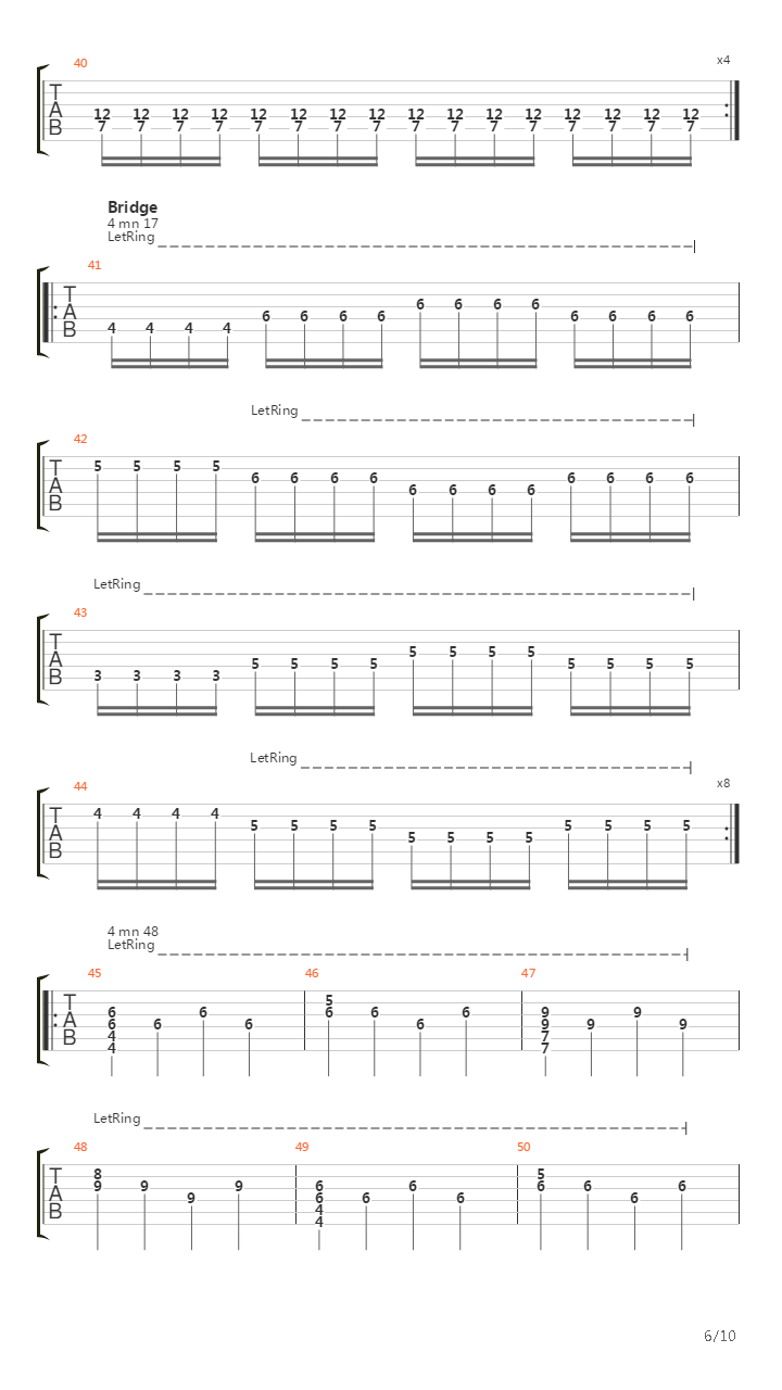 Eintritt In Die Spharen吉他谱