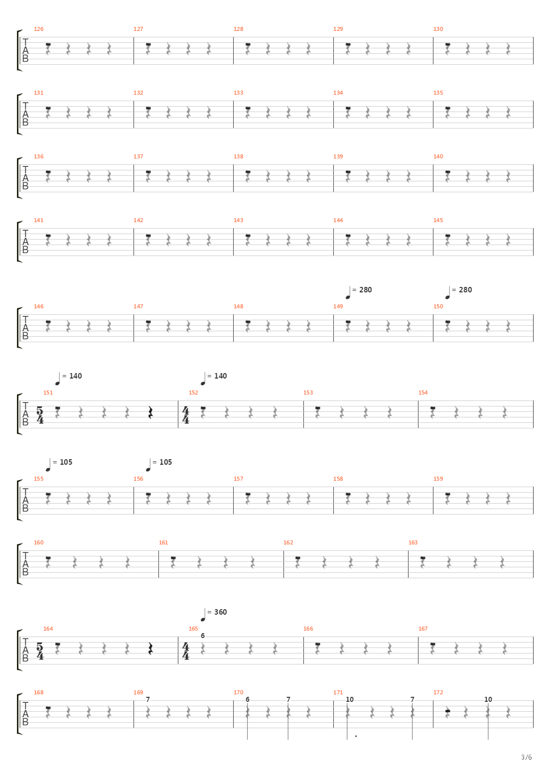 Middle Of The Railroad吉他谱
