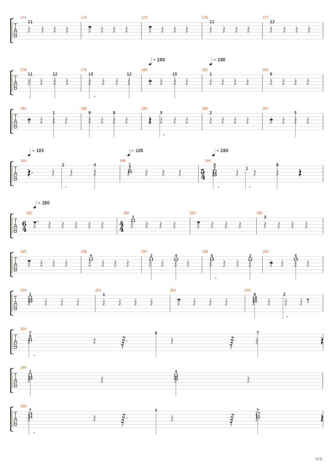 Middle Of The Railroad吉他谱