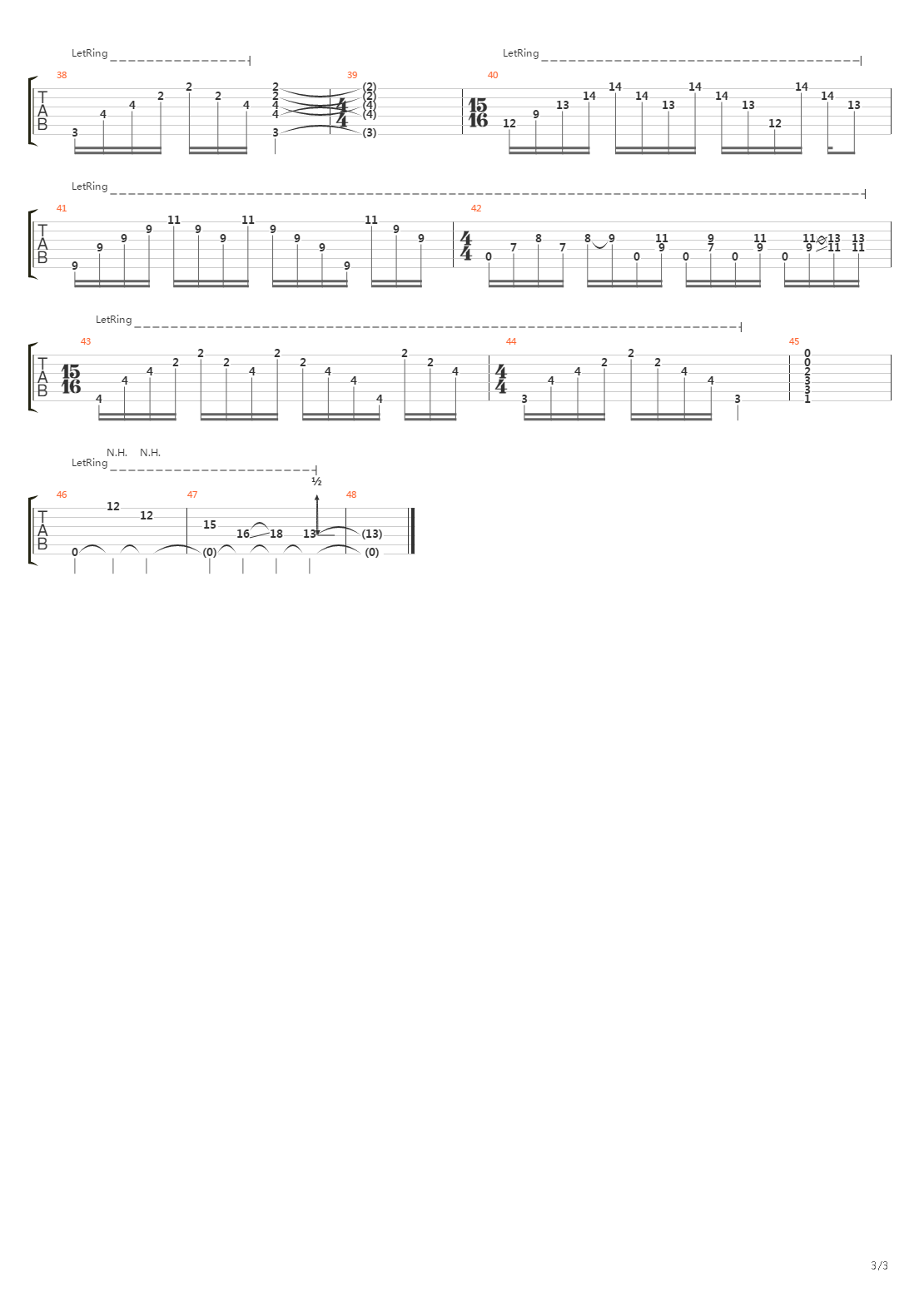 The Other Side吉他谱