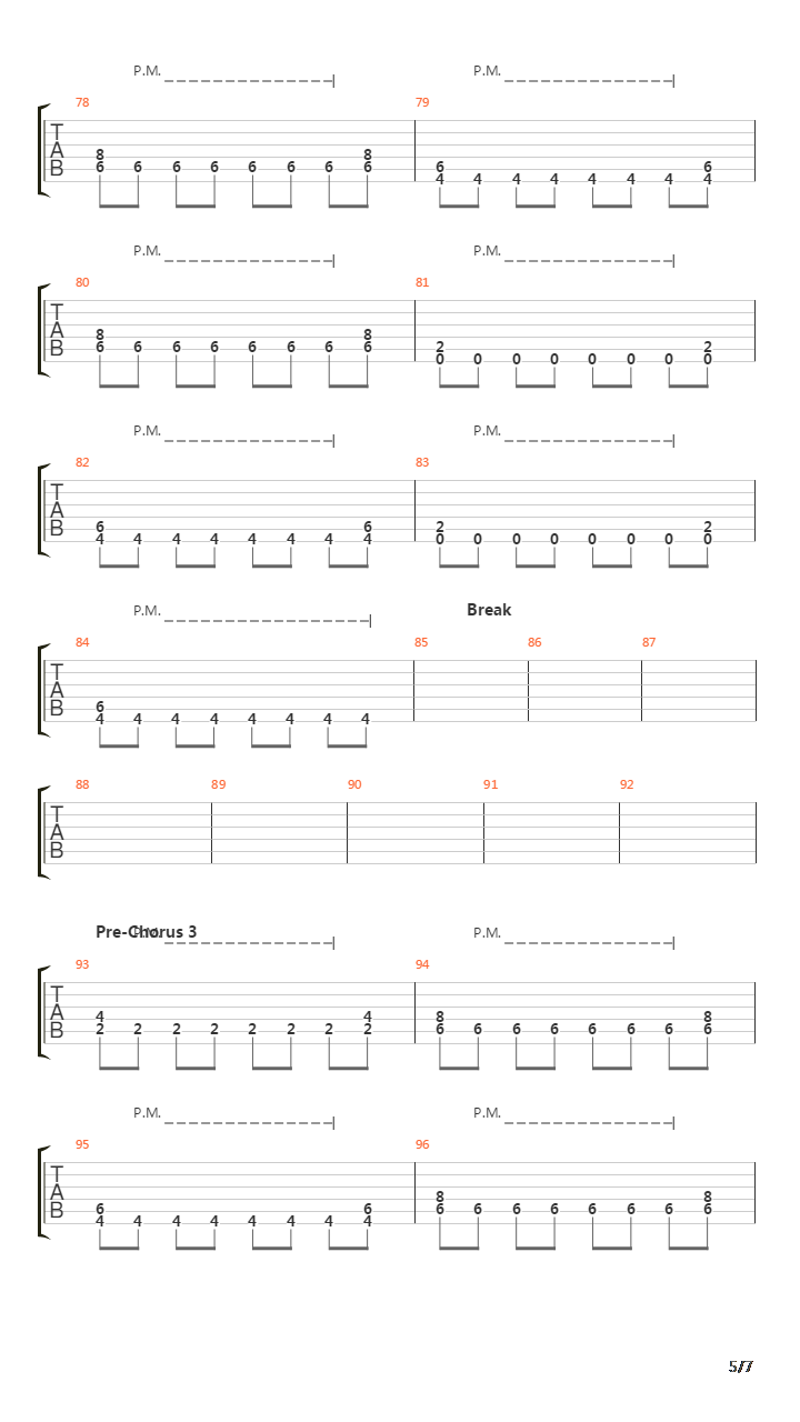 Antik吉他谱