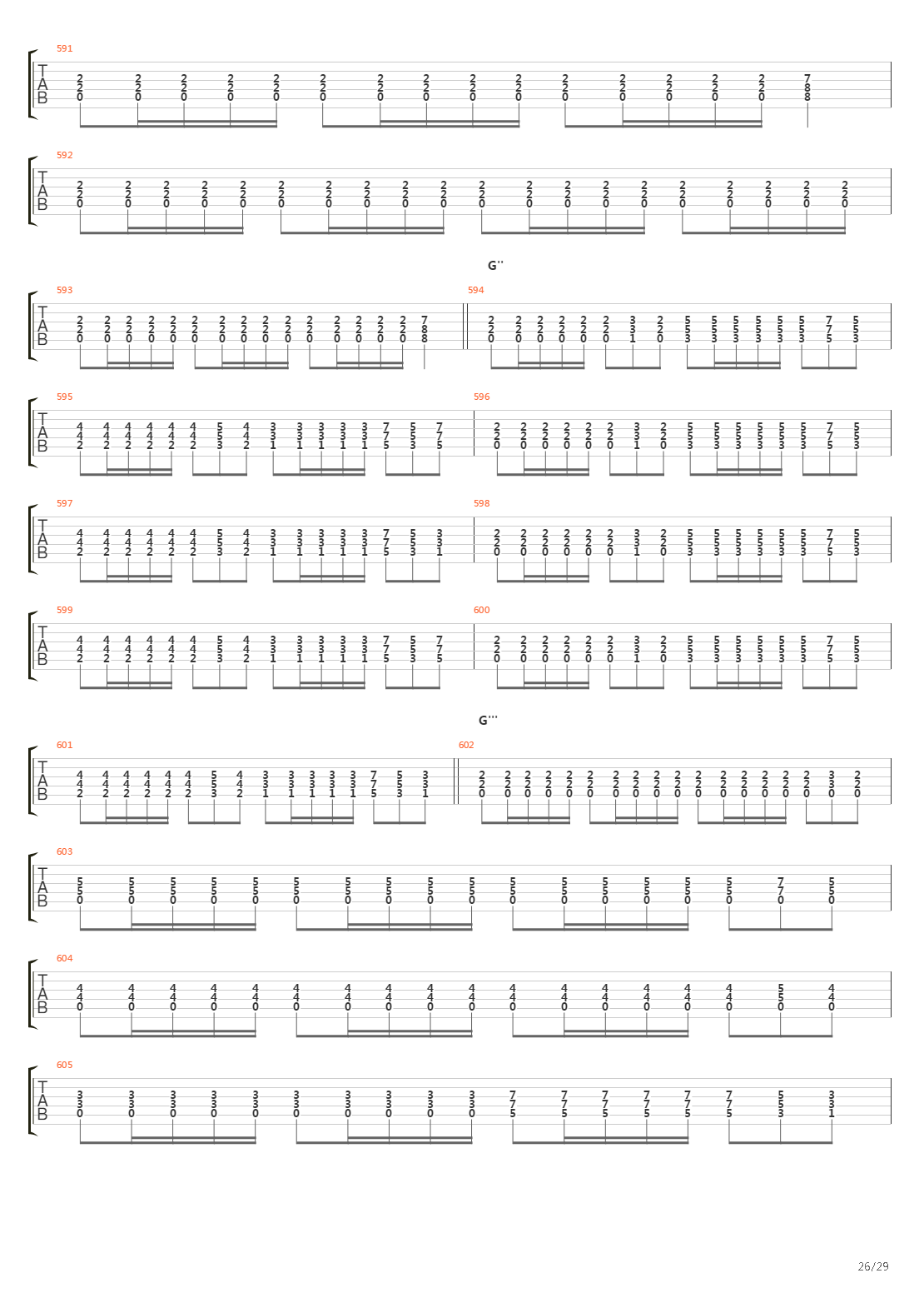 Schwanengesang吉他谱