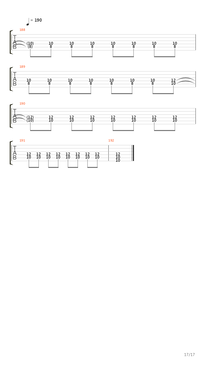 Eclipse吉他谱
