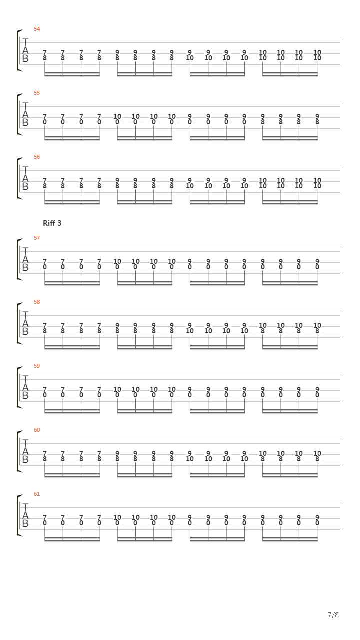 Abschiedsbrief Des Prometheus吉他谱