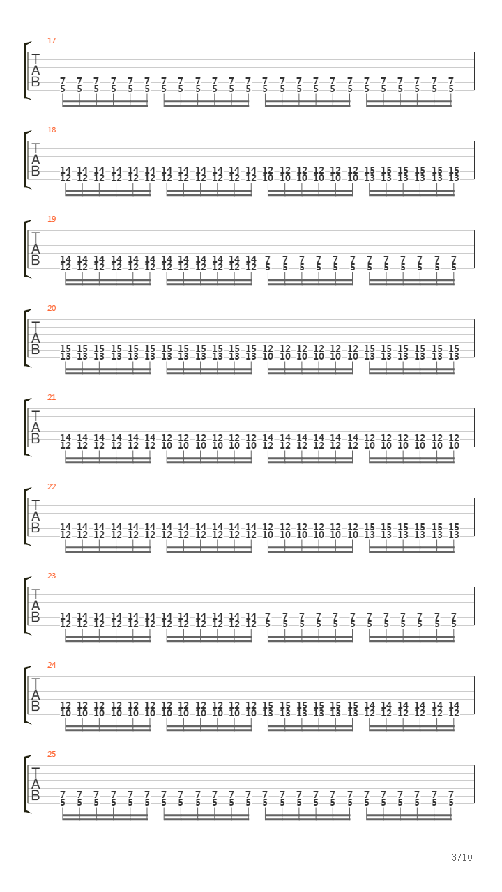 Rargaroth吉他谱