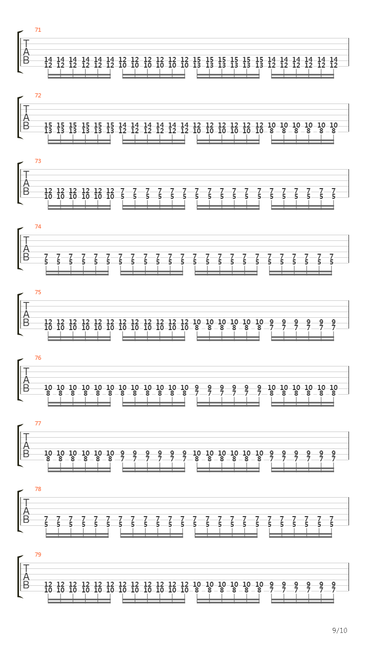 Rargaroth吉他谱