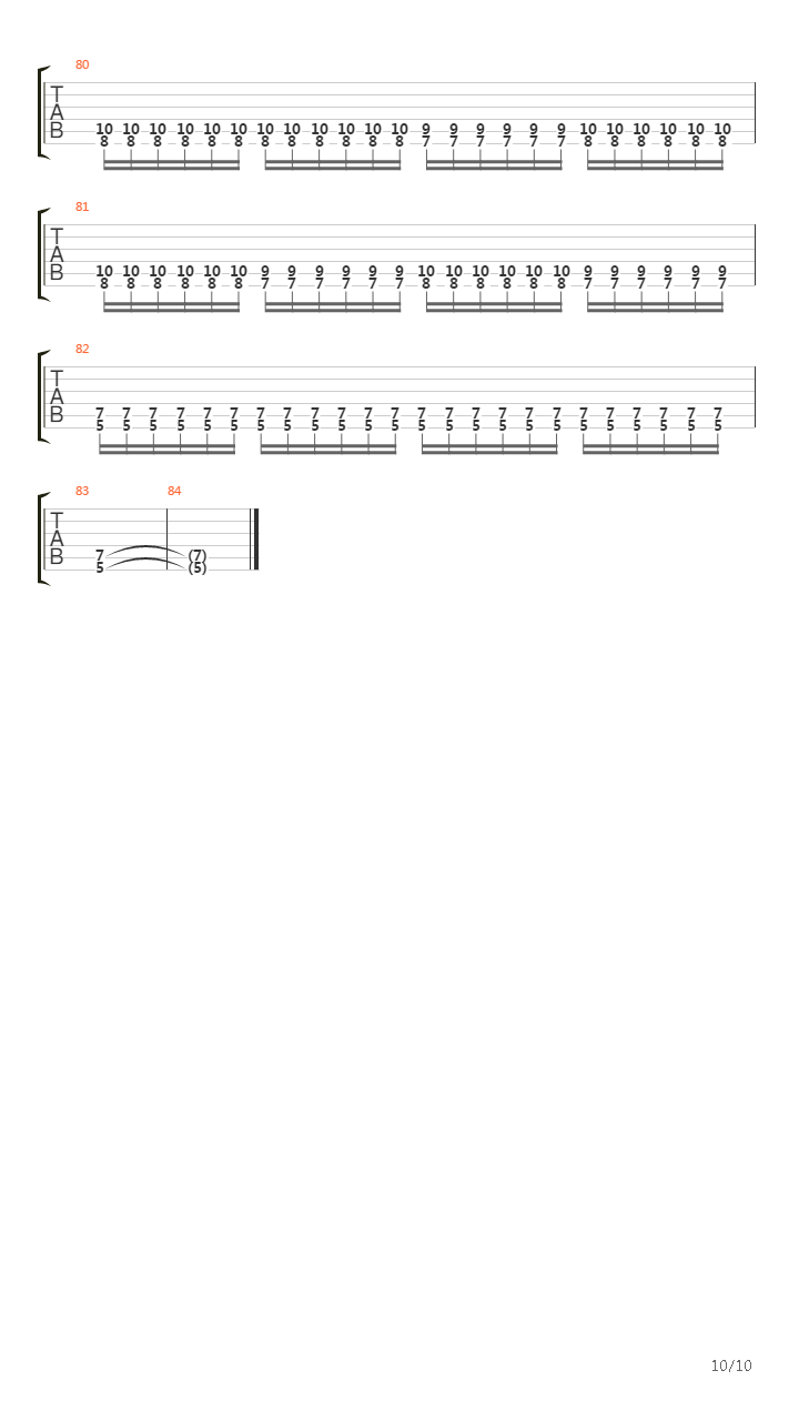 Rargaroth吉他谱