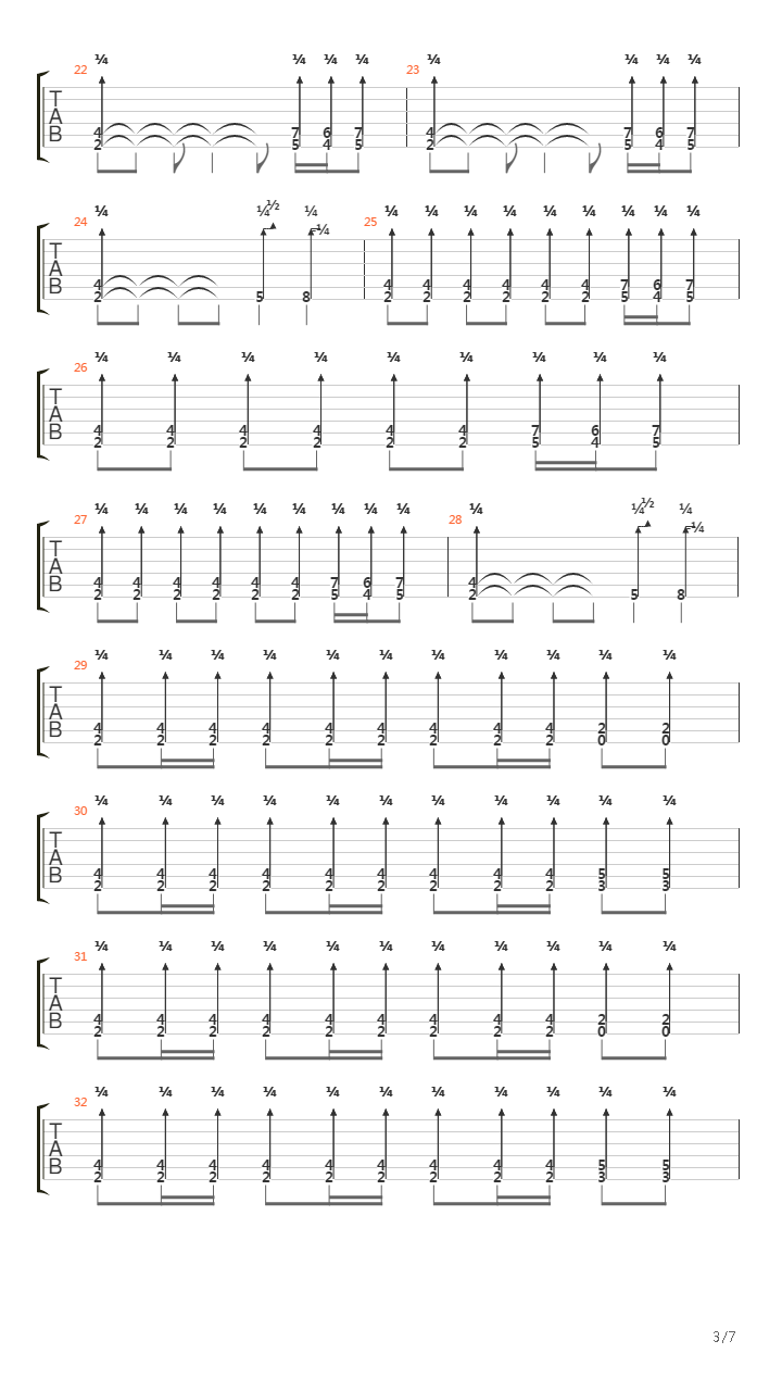 The Gates Of Eternity吉他谱