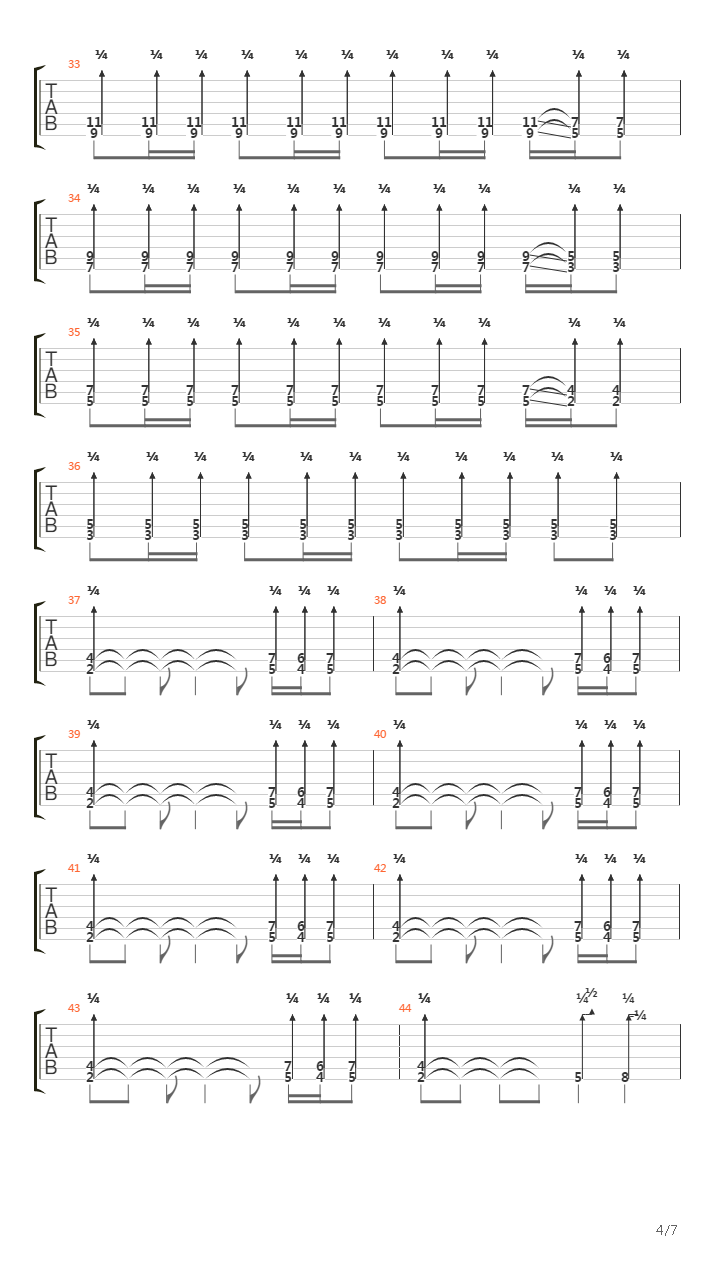 The Gates Of Eternity吉他谱