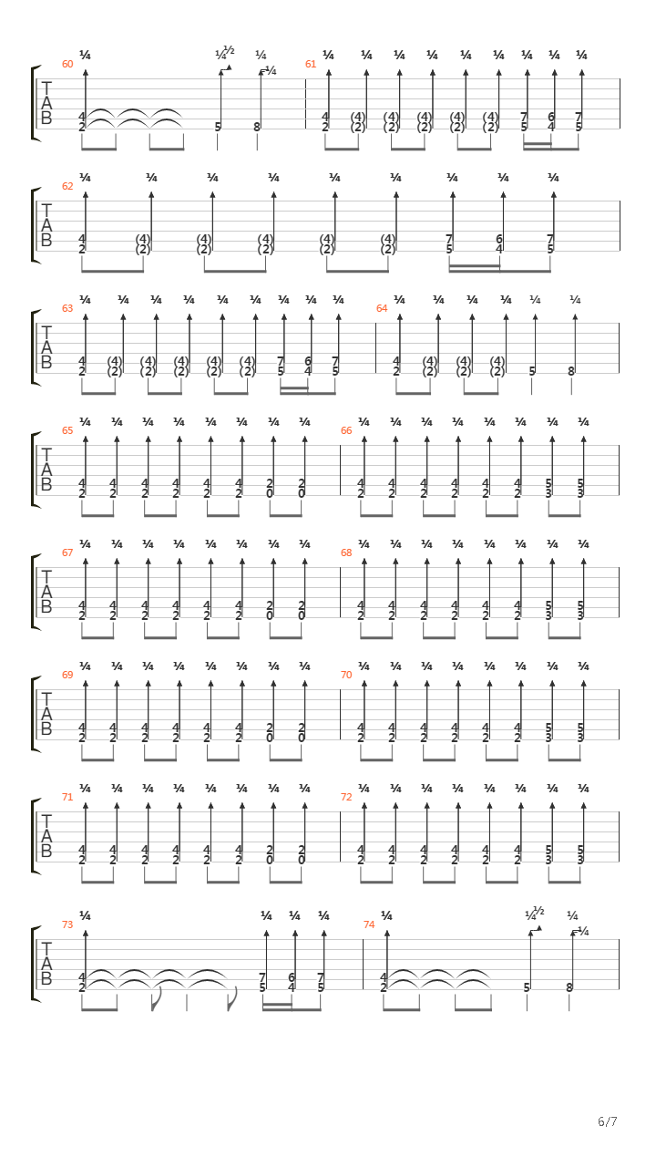 The Gates Of Eternity吉他谱