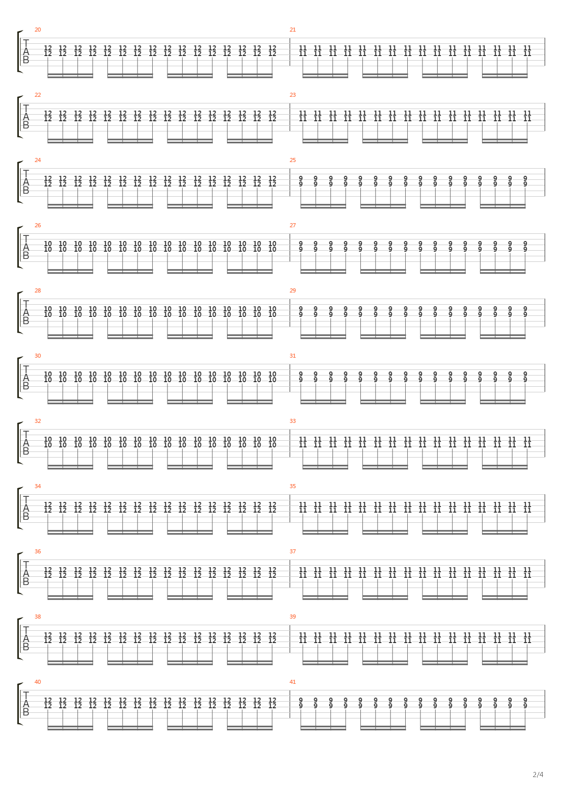 Von Scherbengestalten Und Regenspaziergang吉他谱