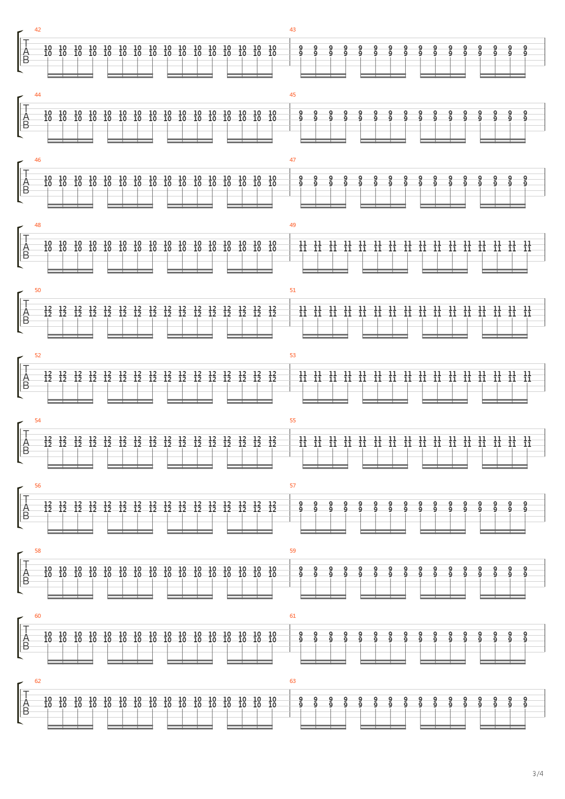 Von Scherbengestalten Und Regenspaziergang吉他谱