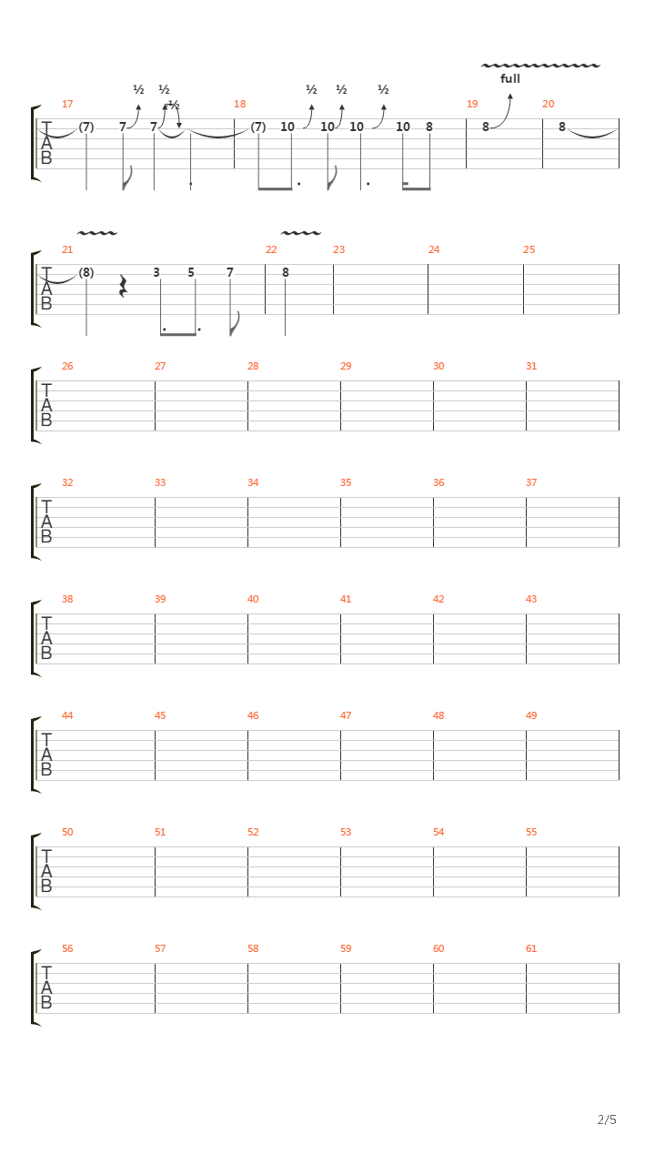 Star吉他谱