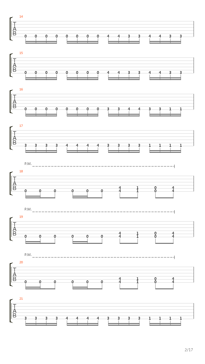 Anthem Of Despair吉他谱