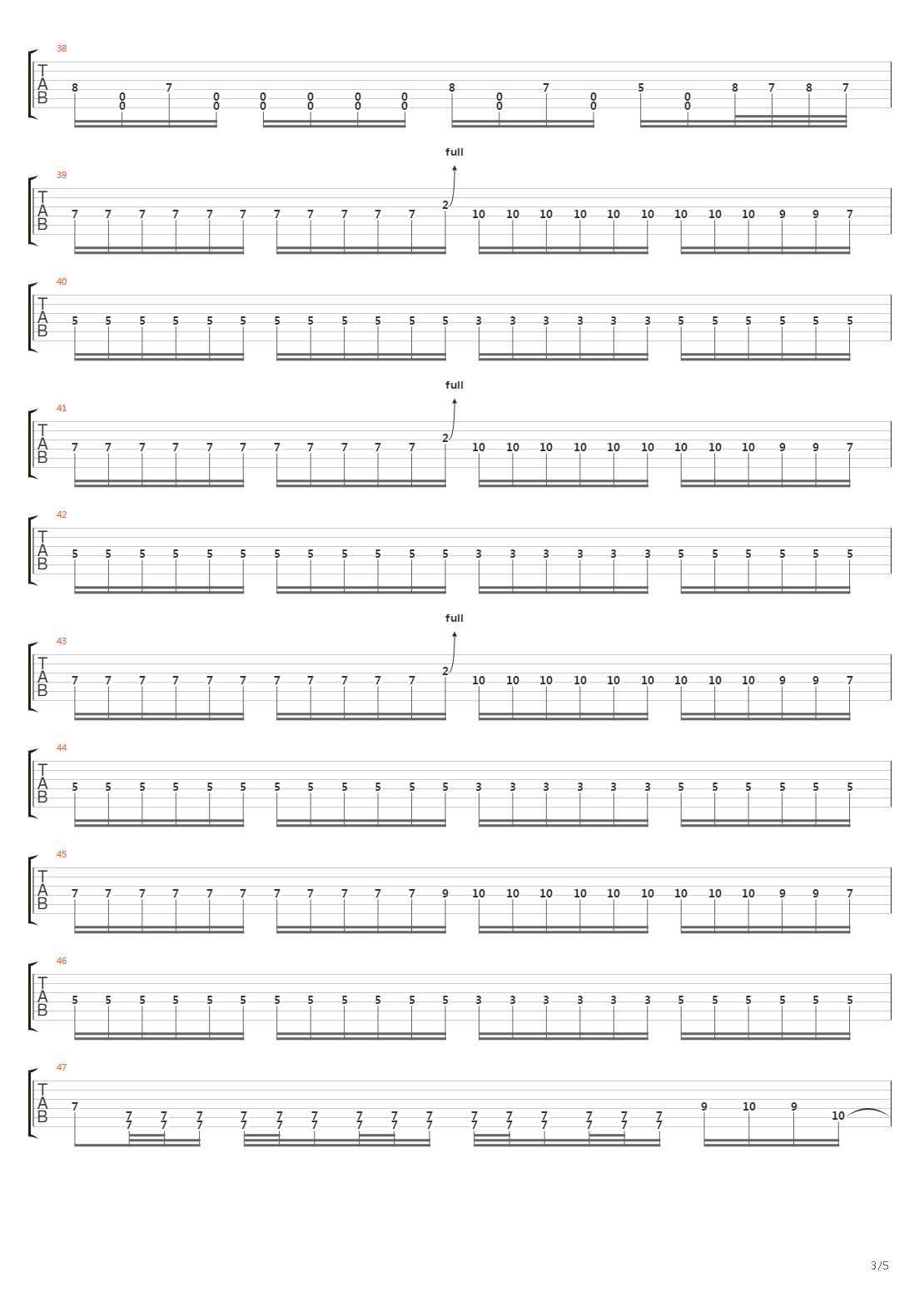 Walls Instead Of Bridges吉他谱