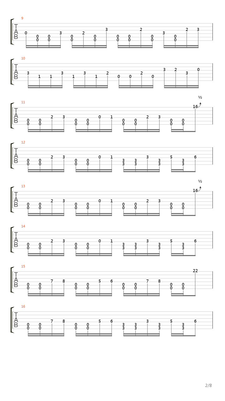 Walls Instead Of Bridges吉他谱
