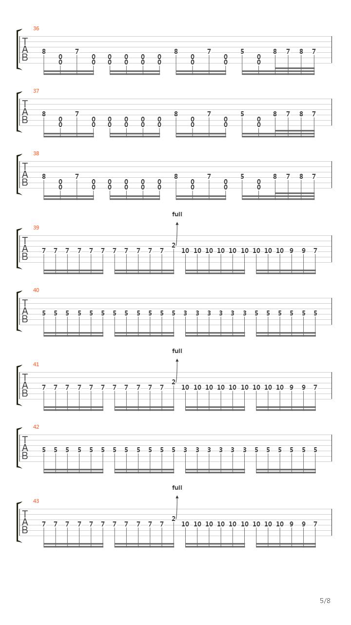Walls Instead Of Bridges吉他谱